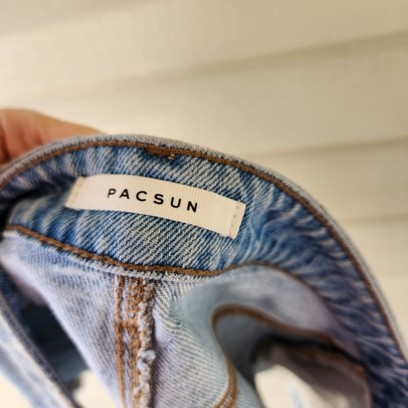 Pacsun high rise festival denim shorts size 28 - Picture 9 of 11
